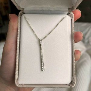 Sterling Silver Pendant Necklace 24inch